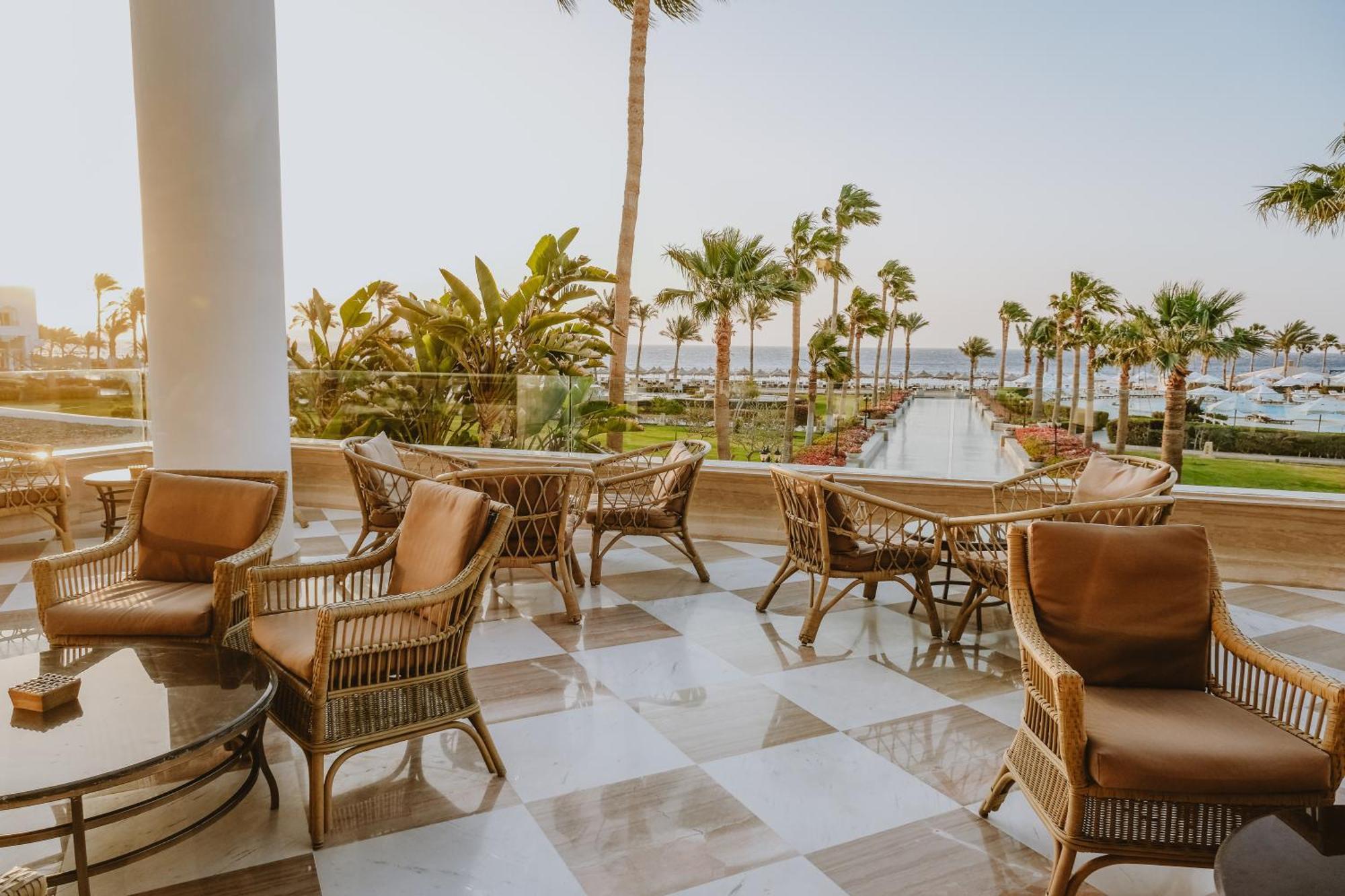 Baron Resort Sharm El Sheikh (Adults Only) Esterno foto The terrace at the hotel