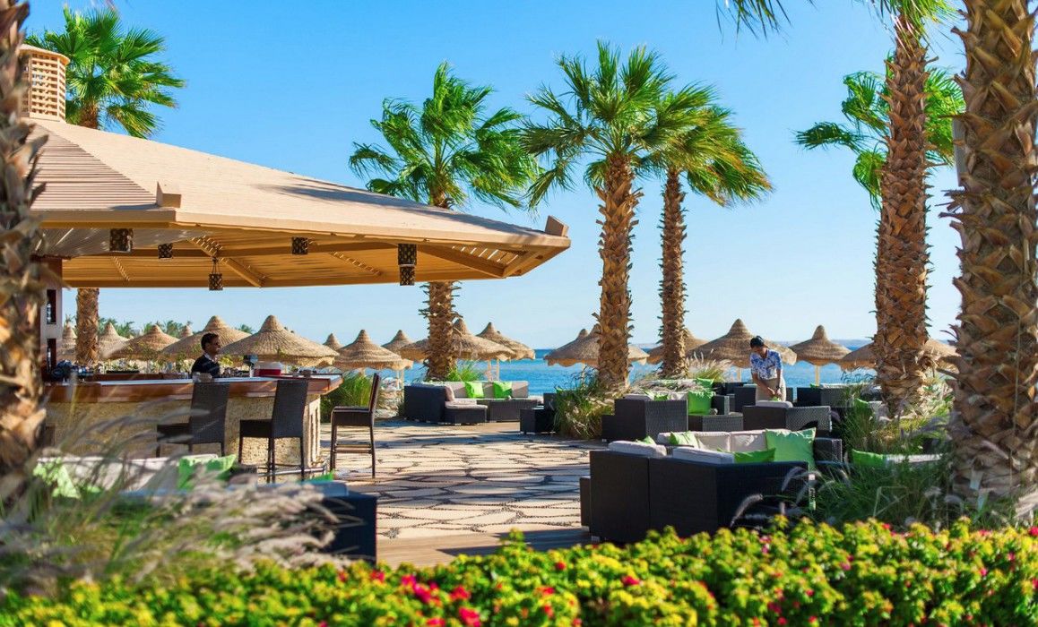 Baron Resort Sharm El Sheikh (Adults Only) Esterno foto The beach at the resort
